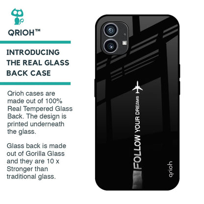 Follow Your Dreams Glass Case for Nothing Phone 1