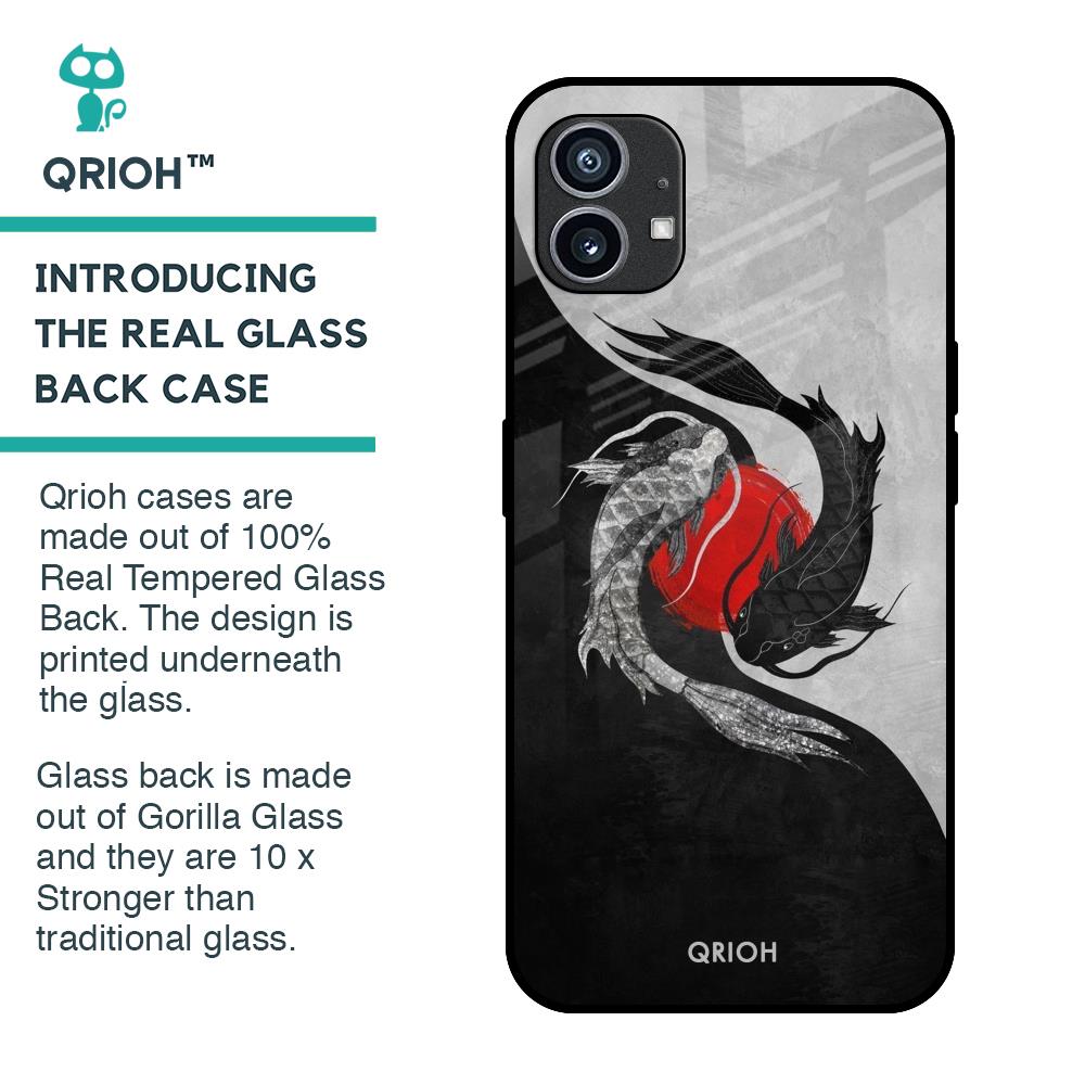 Japanese Art Glass Case for Nothing Phone 1