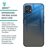 Blue Grey Ombre Glass Case for Nothing Phone 1
