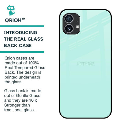 Teal Glass Case for Nothing Phone 1