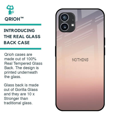 Golden Mauve Glass Case for Nothing Phone 1