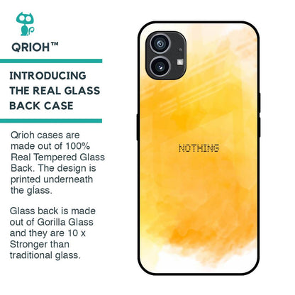 Rustic Orange Glass Case for Nothing Phone 1