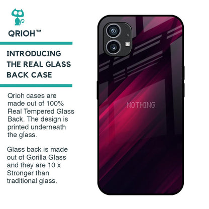 Razor Black Glass Case for Nothing Phone 1