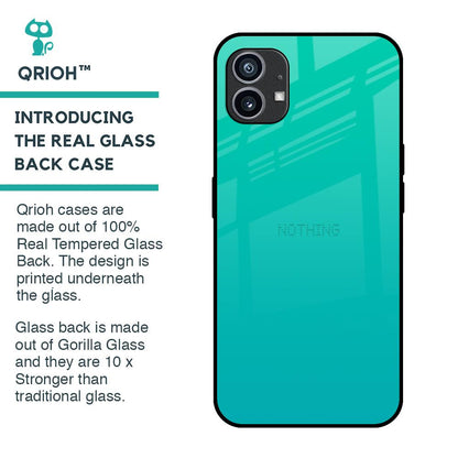 Cuba Blue Glass Case For Nothing Phone 1