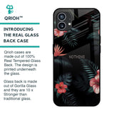 Tropical Art Flower Glass Case for Nothing Phone 1
