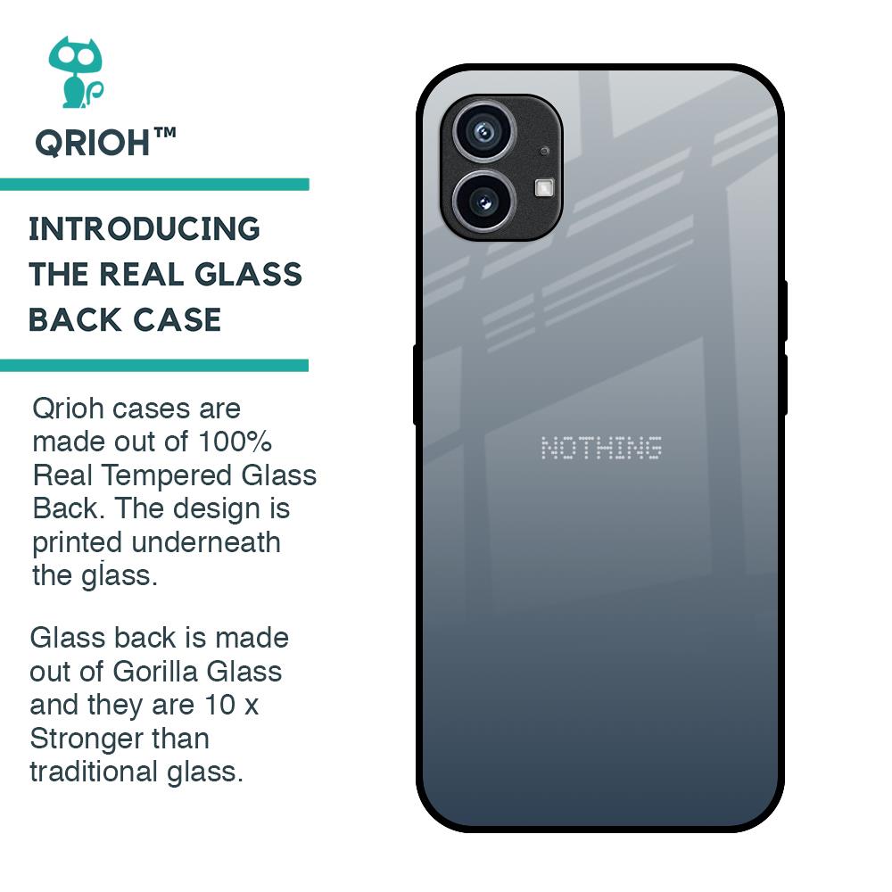 Dynamic Black Range Glass Case for Nothing Phone 1