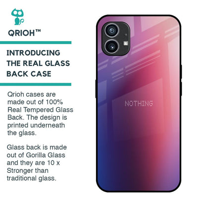 Multi Shaded Gradient Glass Case for Nothing Phone 1