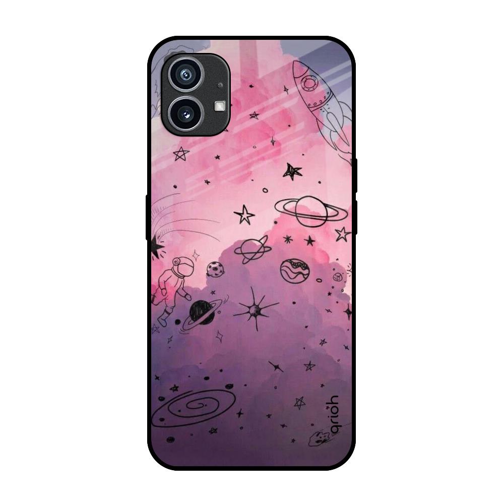 Space Doodles Nothing Phone (1) Glass Cases & Covers Online