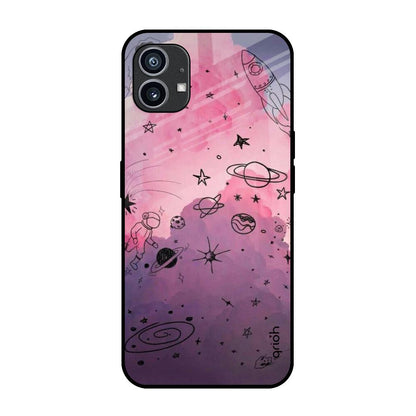 Space Doodles Nothing Phone (1) Glass Cases & Covers Online