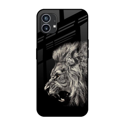 Brave Lion Nothing Phone (1) Glass Cases & Covers Online