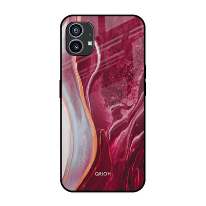 Crimson Ruby Nothing Phone (1) Glass Cases & Covers Online