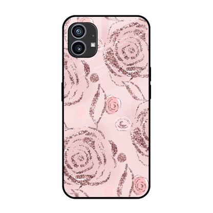 Shimmer Roses Nothing Phone (1) Glass Cases & Covers Online
