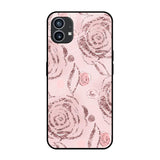 Shimmer Roses Nothing Phone (1) Glass Cases & Covers Online