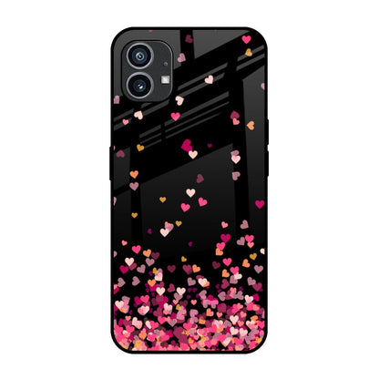 Heart Rain Fall Nothing Phone (1) Glass Cases & Covers Online