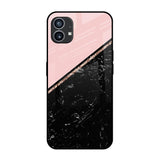 Marble Texture Pink Nothing Phone (1) Glass Cases & Covers Online