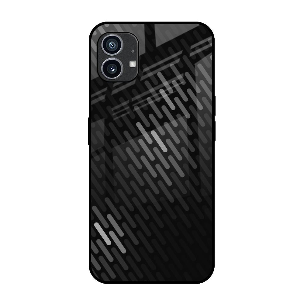 Dark Abstract Pattern Nothing Phone (1) Glass Cases & Covers Online