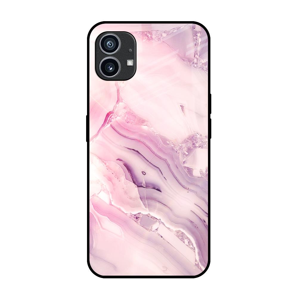 Diamond Pink Gradient Nothing Phone (1) Glass Cases & Covers Online