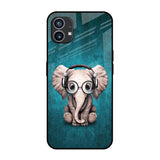 Adorable Baby Elephant Nothing Phone (1) Glass Cases & Covers Online