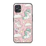 Balloon Unicorn Nothing Phone (1) Glass Cases & Covers Online