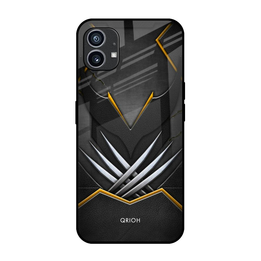 Black Warrior Nothing Phone (1) Glass Cases & Covers Online