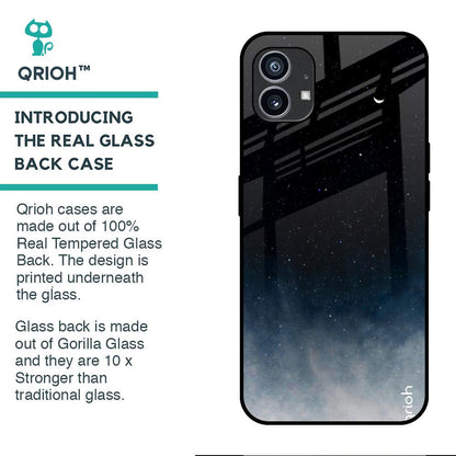 Black Aura Glass Case for Nothing Phone (1)