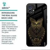 Golden Owl Glass Case for Nothing Phone (1)