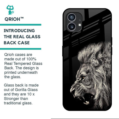 Brave Lion Glass case for Nothing Phone (1)