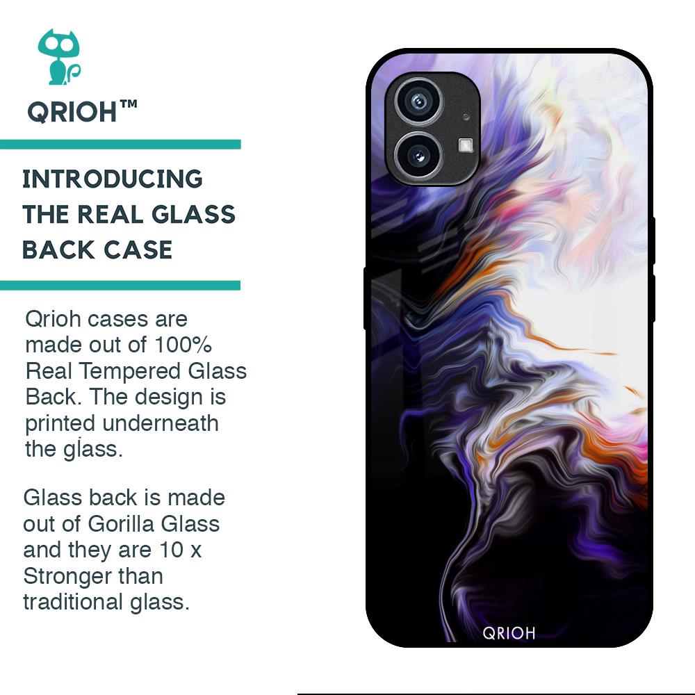 Enigma Smoke Glass Case for Nothing Phone (1)