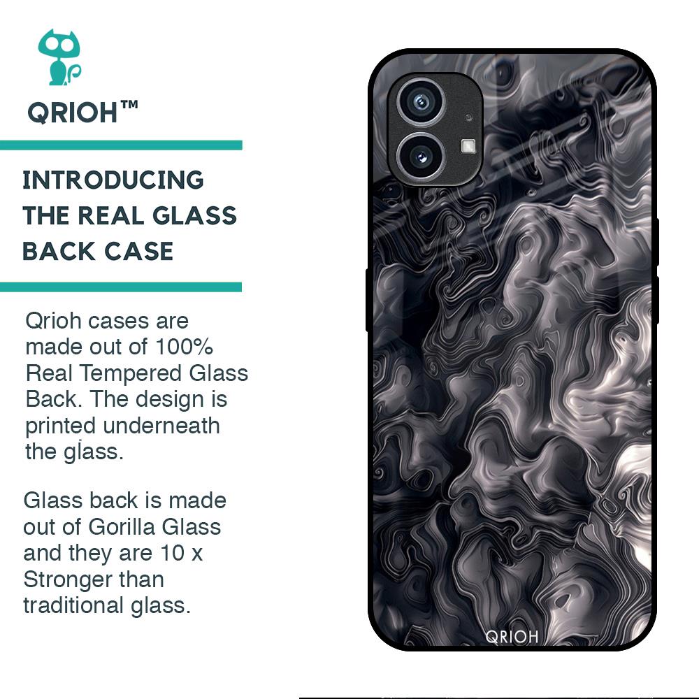 Cryptic Smoke Glass Case for Nothing Phone (1)