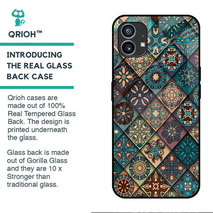 Retro Art Glass case for Nothing Phone (1)