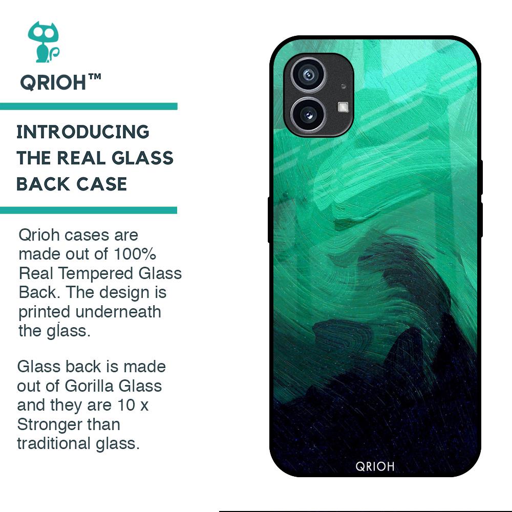 Scarlet Amber Glass Case for Nothing Phone (1)