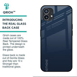 Overshadow Blue Glass Case For Nothing Phone (1)