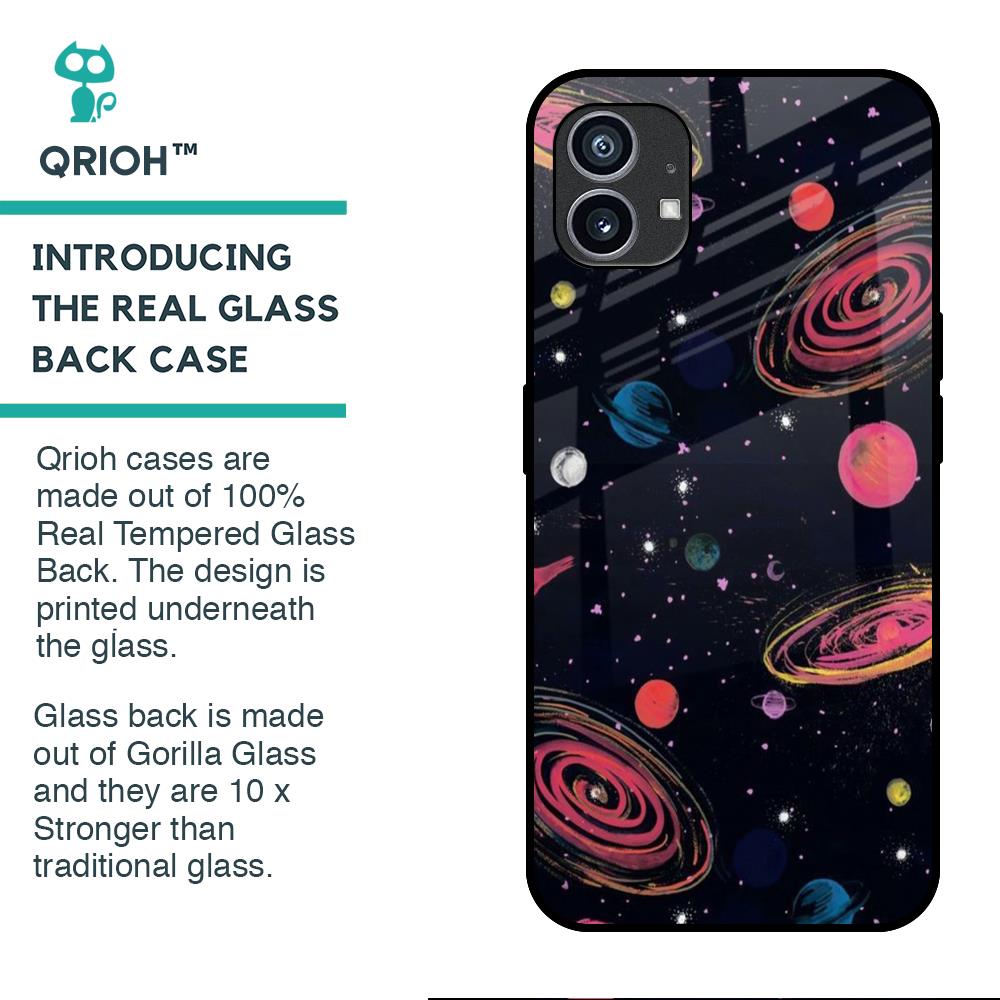 Galaxy In Dream Glass Case For Nothing Phone (1)