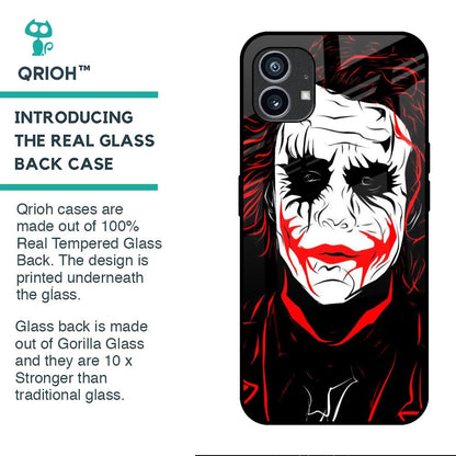 Life In Dark Glass Case For Nothing Phone (1)