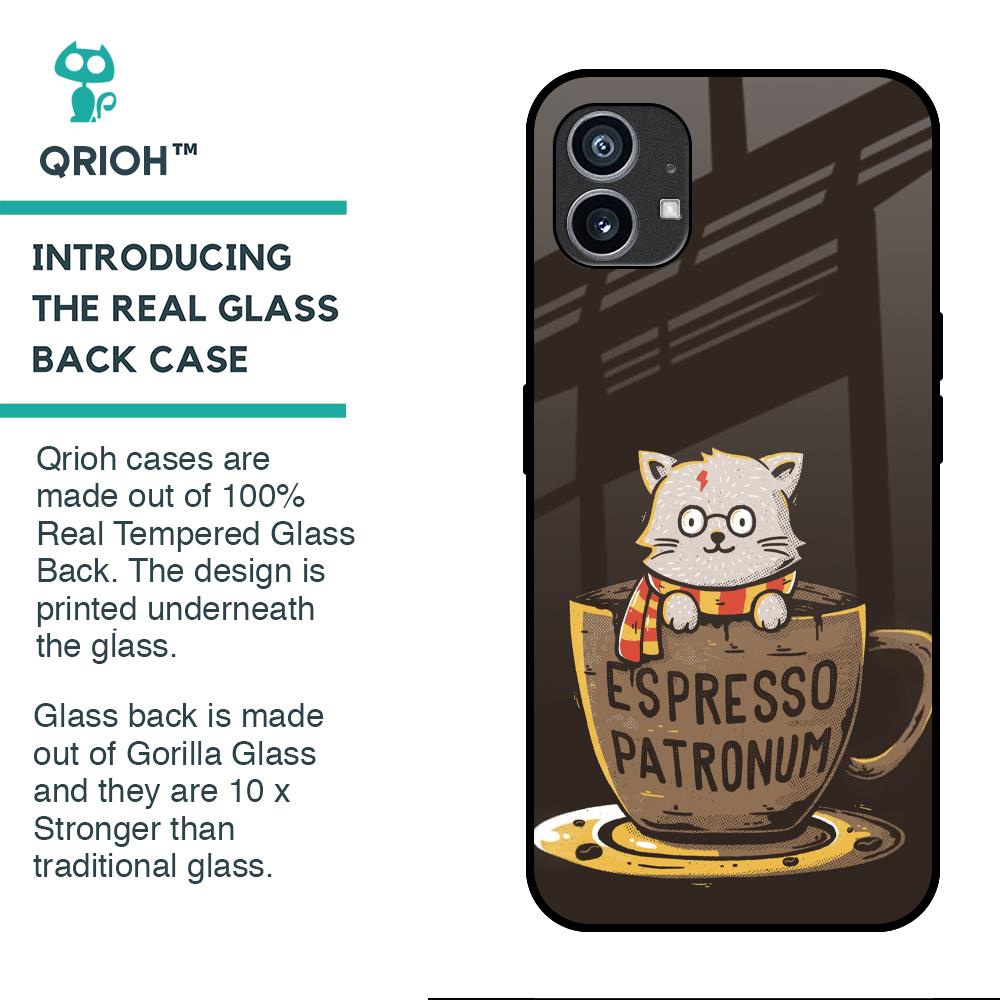 Tea With Kitty Glass Case For Nothing Phone (1)