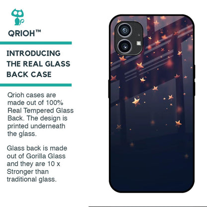Falling Stars Glass Case For Nothing Phone (1)