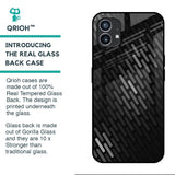 Dark Abstract Pattern Glass Case For Nothing Phone (1)