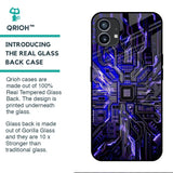 Techno Color Pattern Glass Case For Nothing Phone (1)
