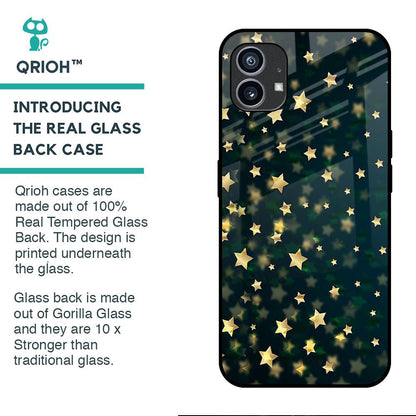 Dazzling Stars Glass Case For Nothing Phone (1)