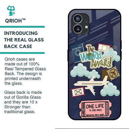 Tour The World Glass Case For Nothing Phone (1)