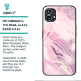 Diamond Pink Gradient Glass Case For Nothing Phone (1)