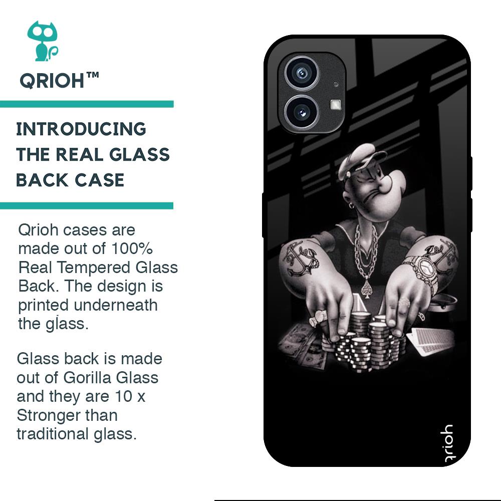 Gambling Problem Glass Case For Nothing Phone (1)