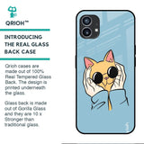 Adorable Cute Kitty Glass Case For Nothing Phone (1)