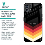 Abstract Arrow Pattern Glass Case For Nothing Phone (1)