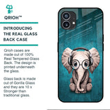 Adorable Baby Elephant Glass Case For Nothing Phone (1)