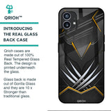 Black Warrior Glass Case for Nothing Phone (1)