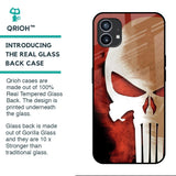 Red Skull Glass Case for Nothing Phone (1)