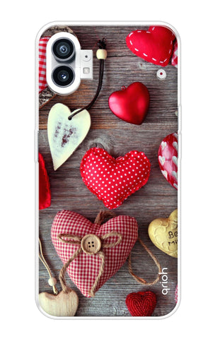 Valentine Hearts Nothing Phone 1 Back Cover
