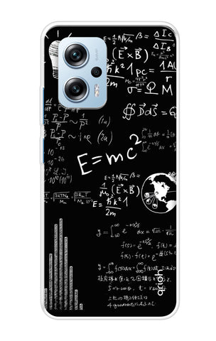 Equation Doodle Redmi K50i 5G Back Cover