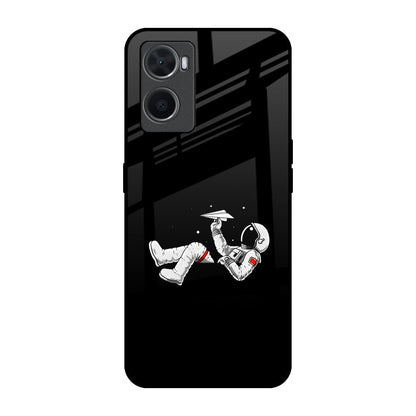 Space Traveller Oppo A36 Glass Back Cover Online